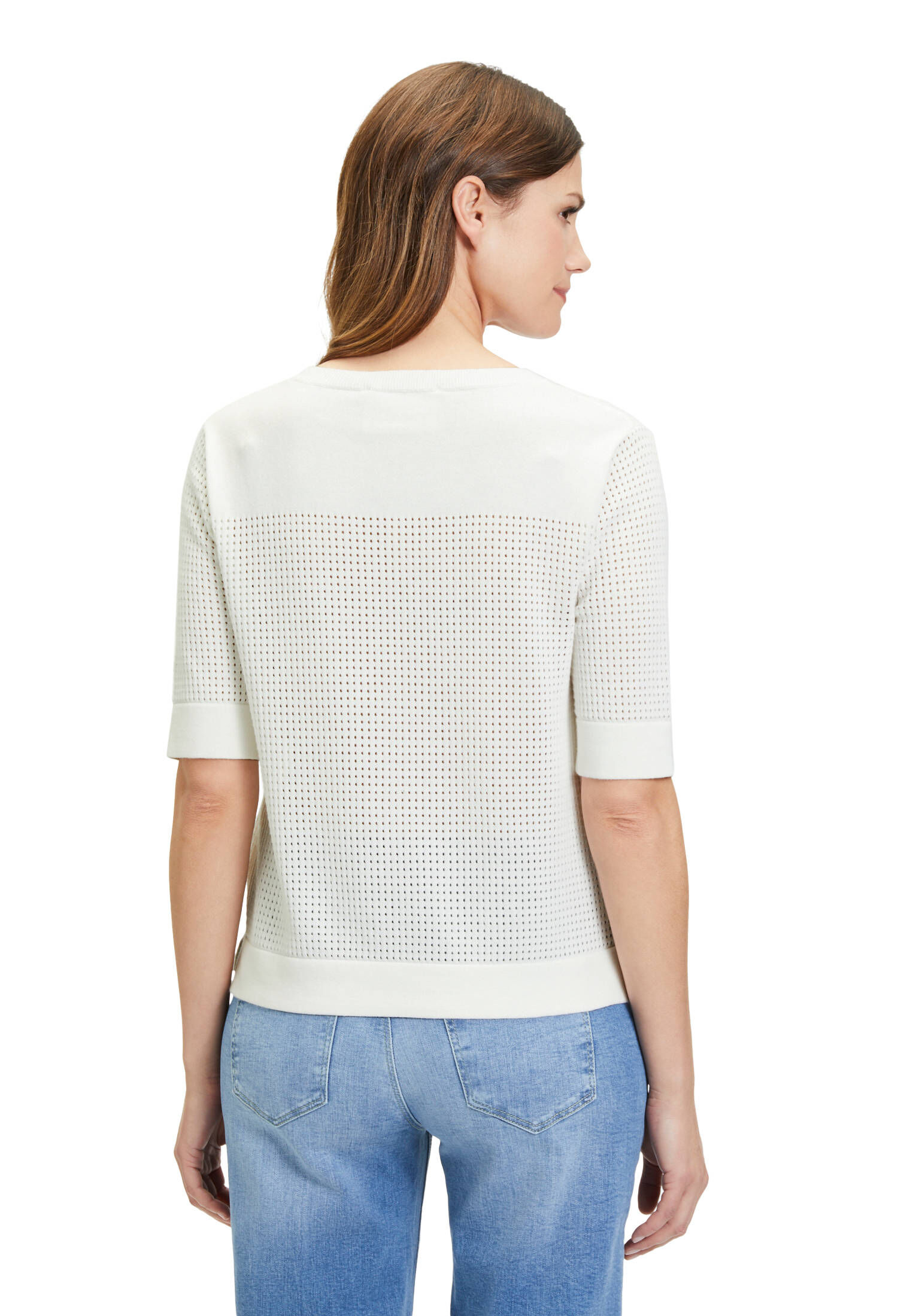 Cartoon| Damen Strickpullover mit Rundhalsausschnitt