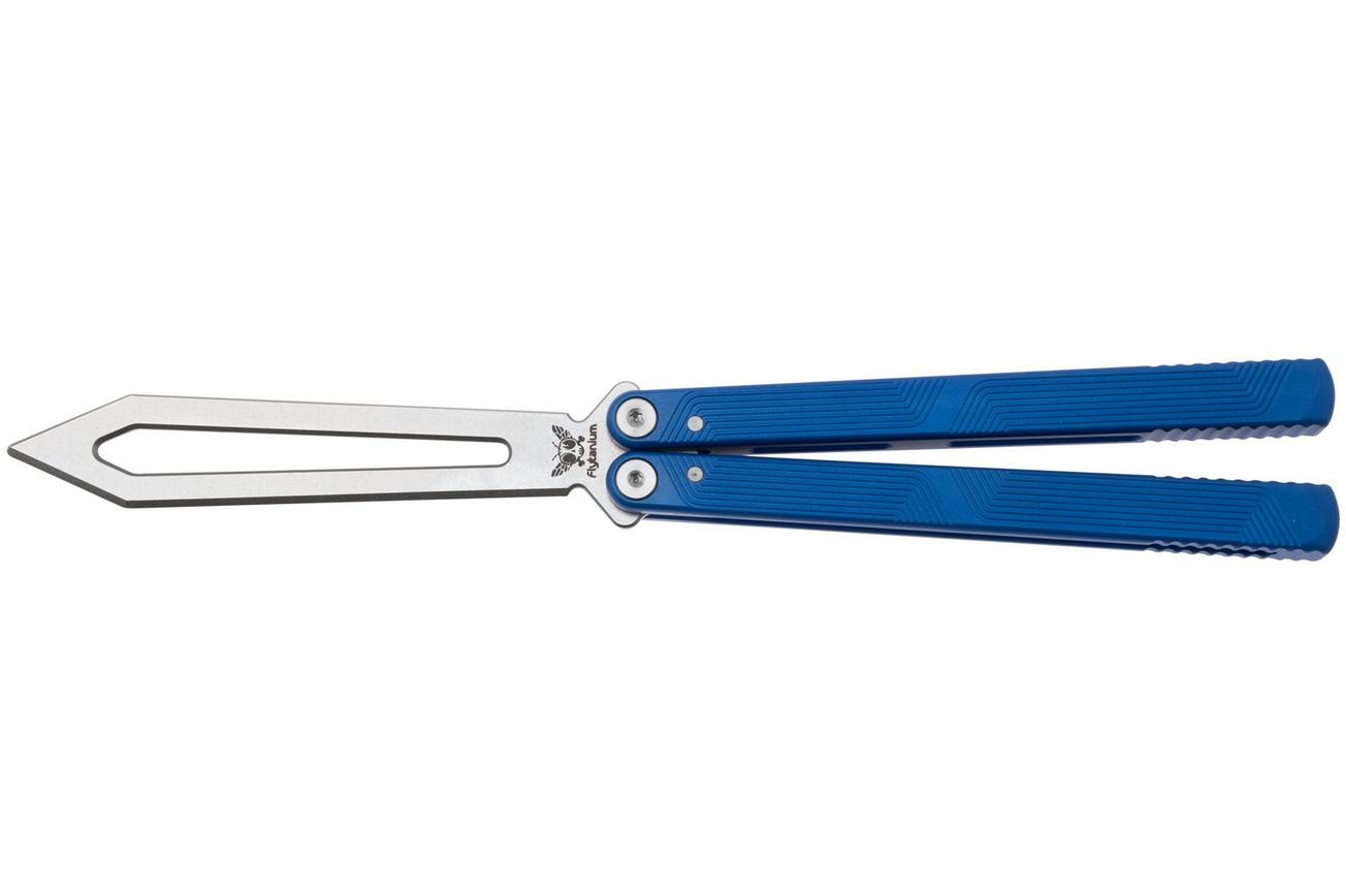 Flytanium Zenith Trainer 2.0 1385SBS Stonewash, Static Blue Aluminum, vlindermes trainer
