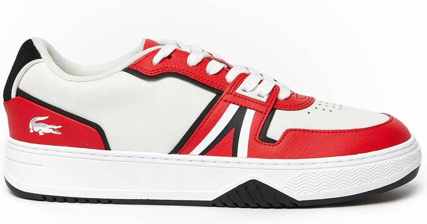 Lacoste Sneakers Rood Wit Zwart Sneakers