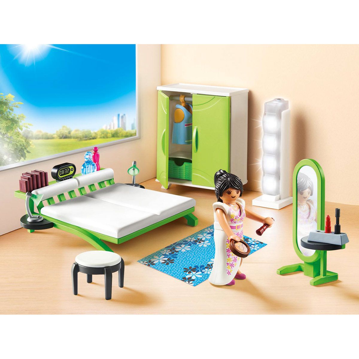 Chambre avec espace maquillage Playmobil City Life
