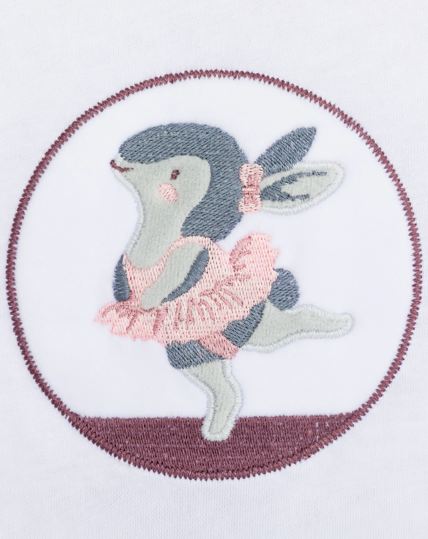 Nestchen BASIC - HÄSCHEN (190x30) in rosa