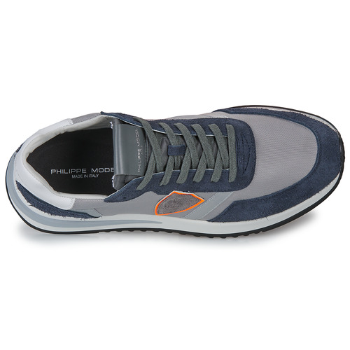 Philippe Model - TROPEZ 2.1 LOW MAN Marino / Gris / Naranja