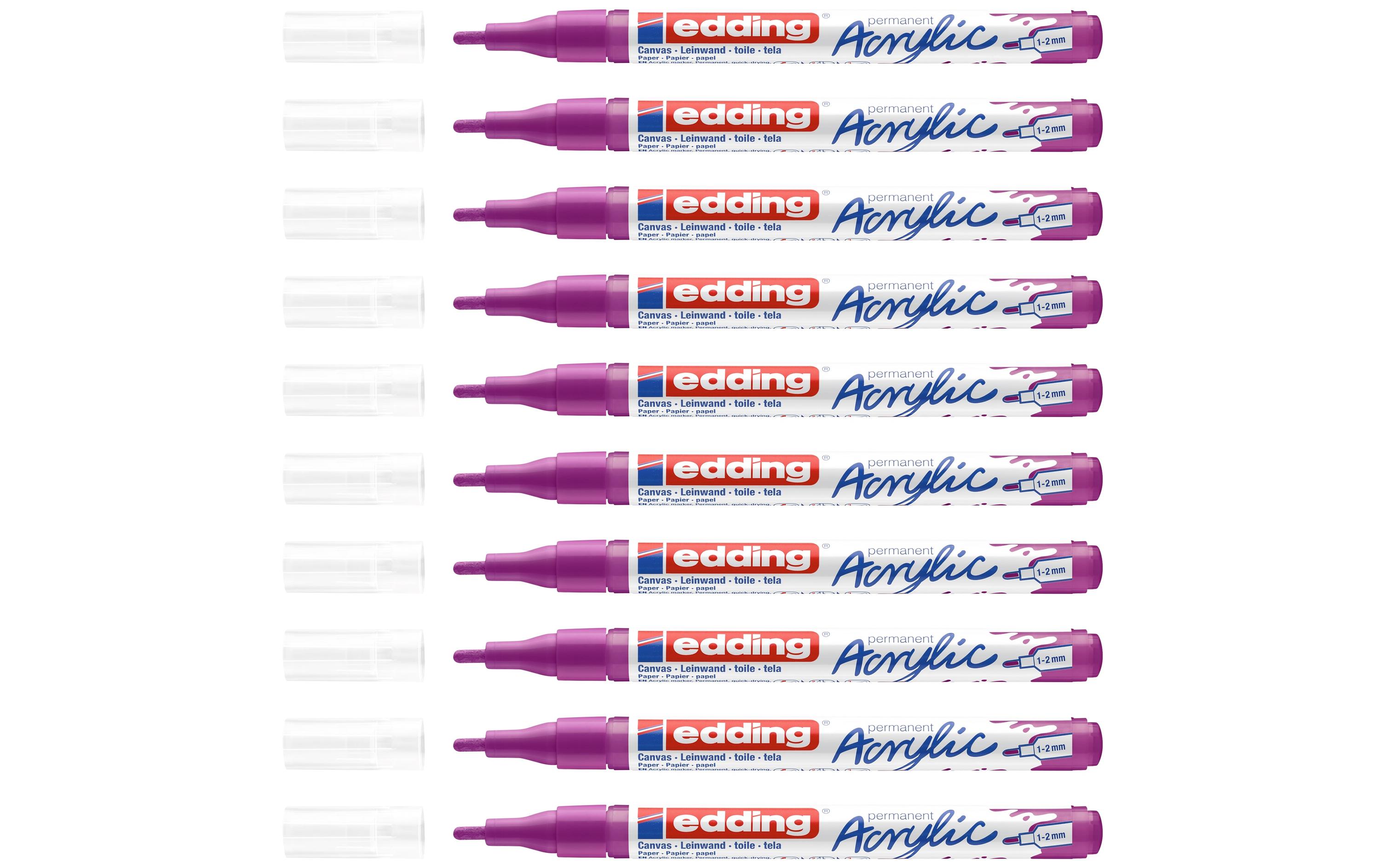 Acrylmarker 5300 Fein, BrombeerSchnelltrocknende Acrylstifte