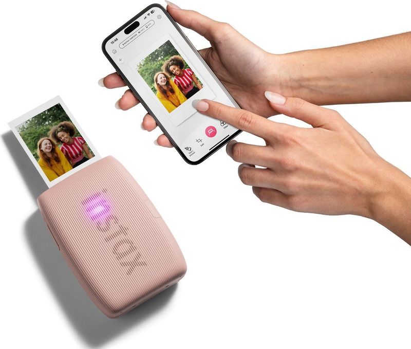 Fujifilm - Instax Mini Link 3 - Pocket Printer - Rose Pink