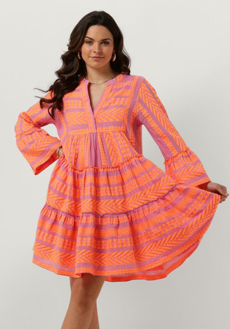 DEVOTION fuchsia devotion mini jurk ella
