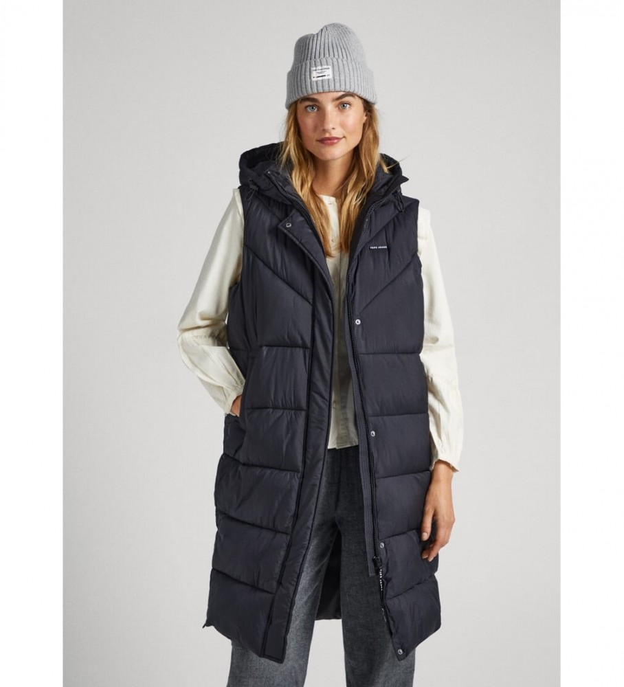 Colete preto Pepe Jeans Mercy