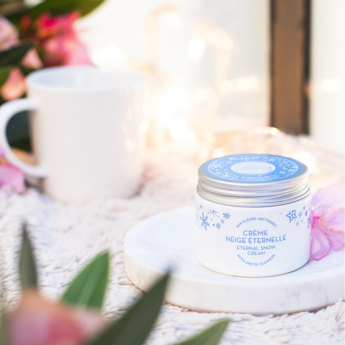 Polaar Neige Éternelle aux Fleurs Arctiques Crème Jeunesse