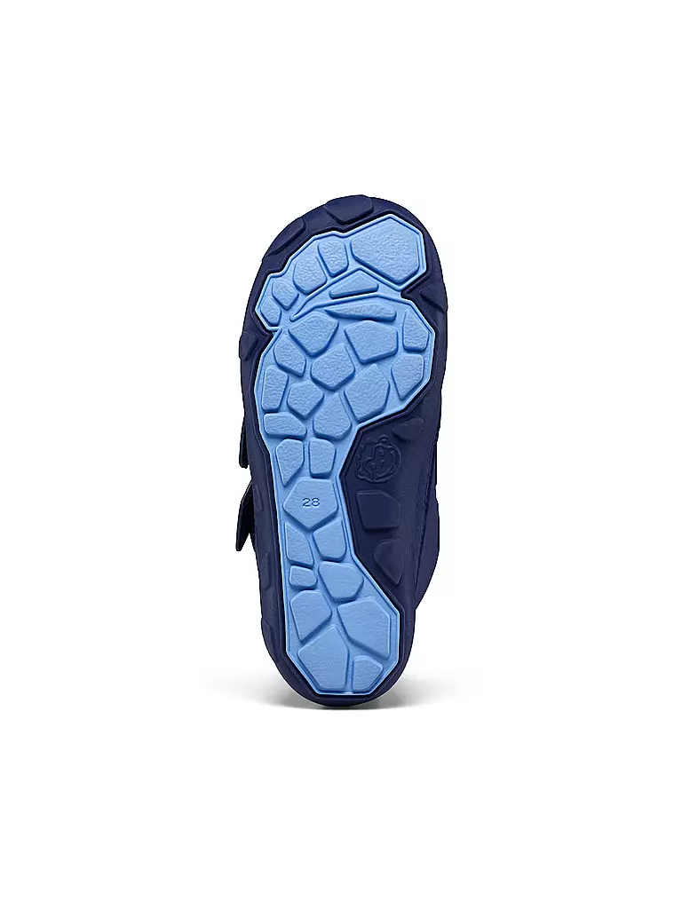 AFFENZAHN Kinder Winterstiefel VEGAN COMFY Bär dunkelblau