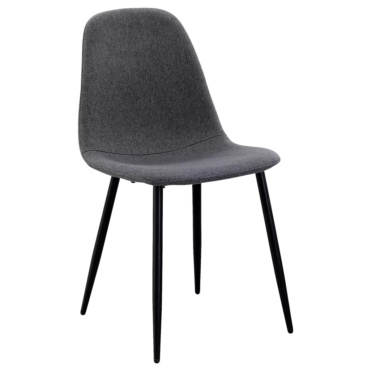 Stuhl Maria II grau,schwarz