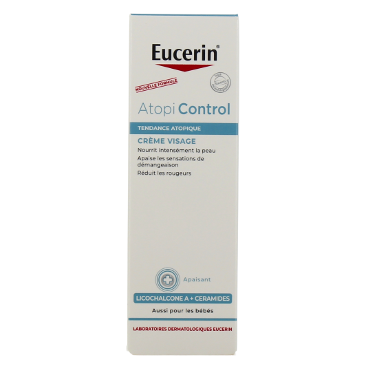 Crème apaisante visage Eucerin AtopiControl