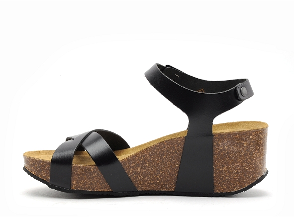 Plakton nu pieds talons femme sofinal 875087 noir