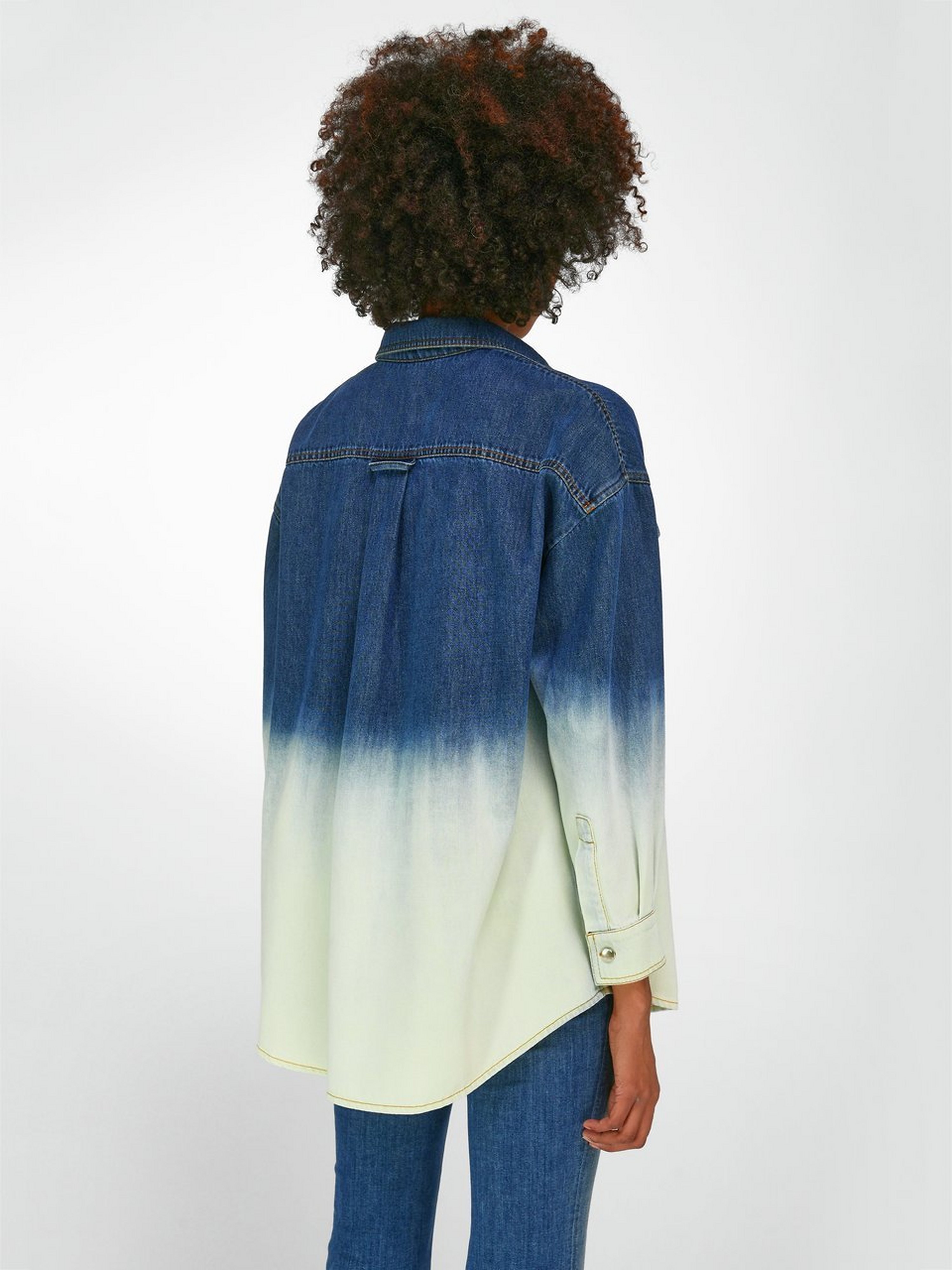 Jeansbluse