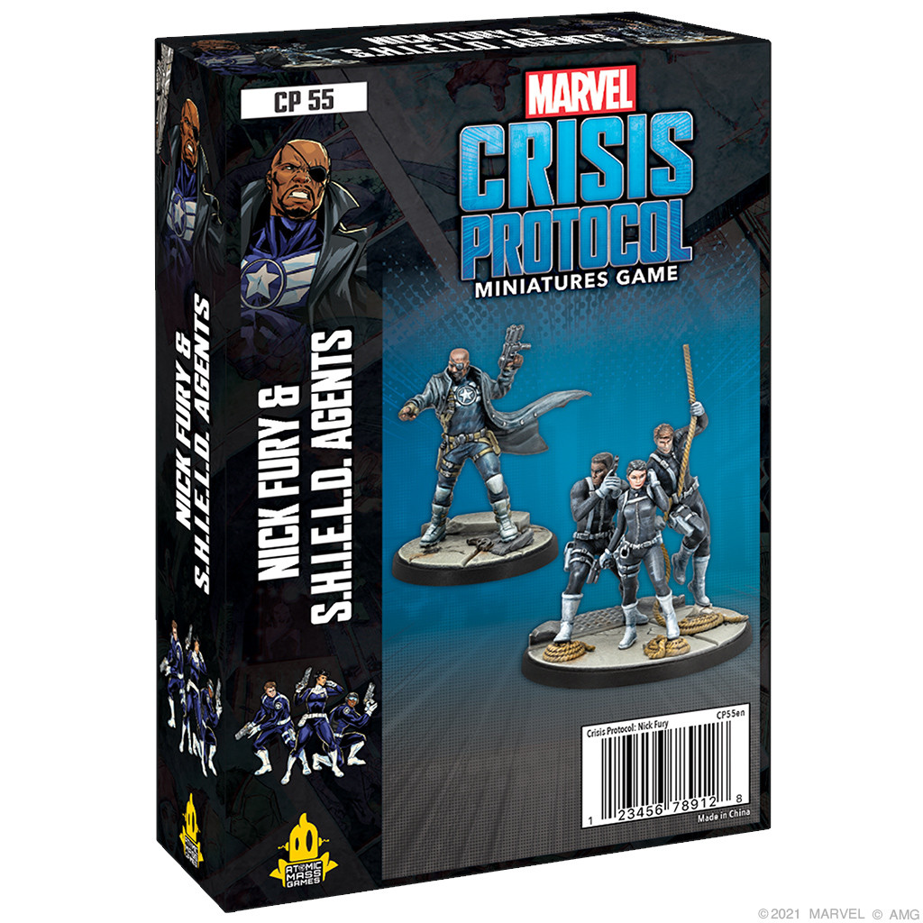 Marvel Crisis Protocol: Nick Fury Jr. & SHIELD Agents