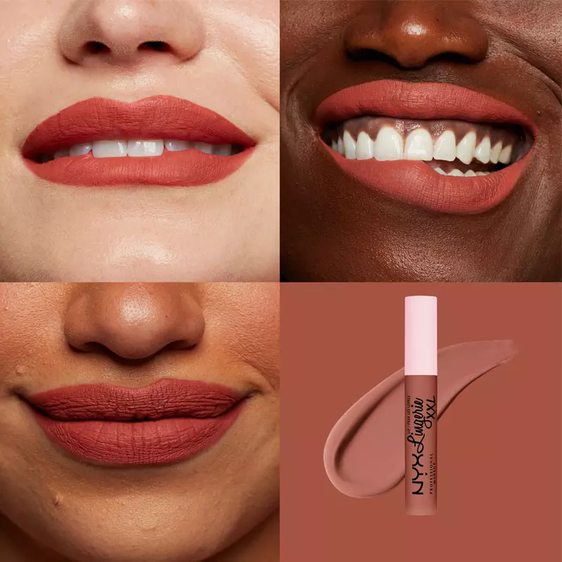 NYX Prof. Makeup Lip Lingerie XXL Matte Liquid Lipstick 4 ml - 25 Candela Babe