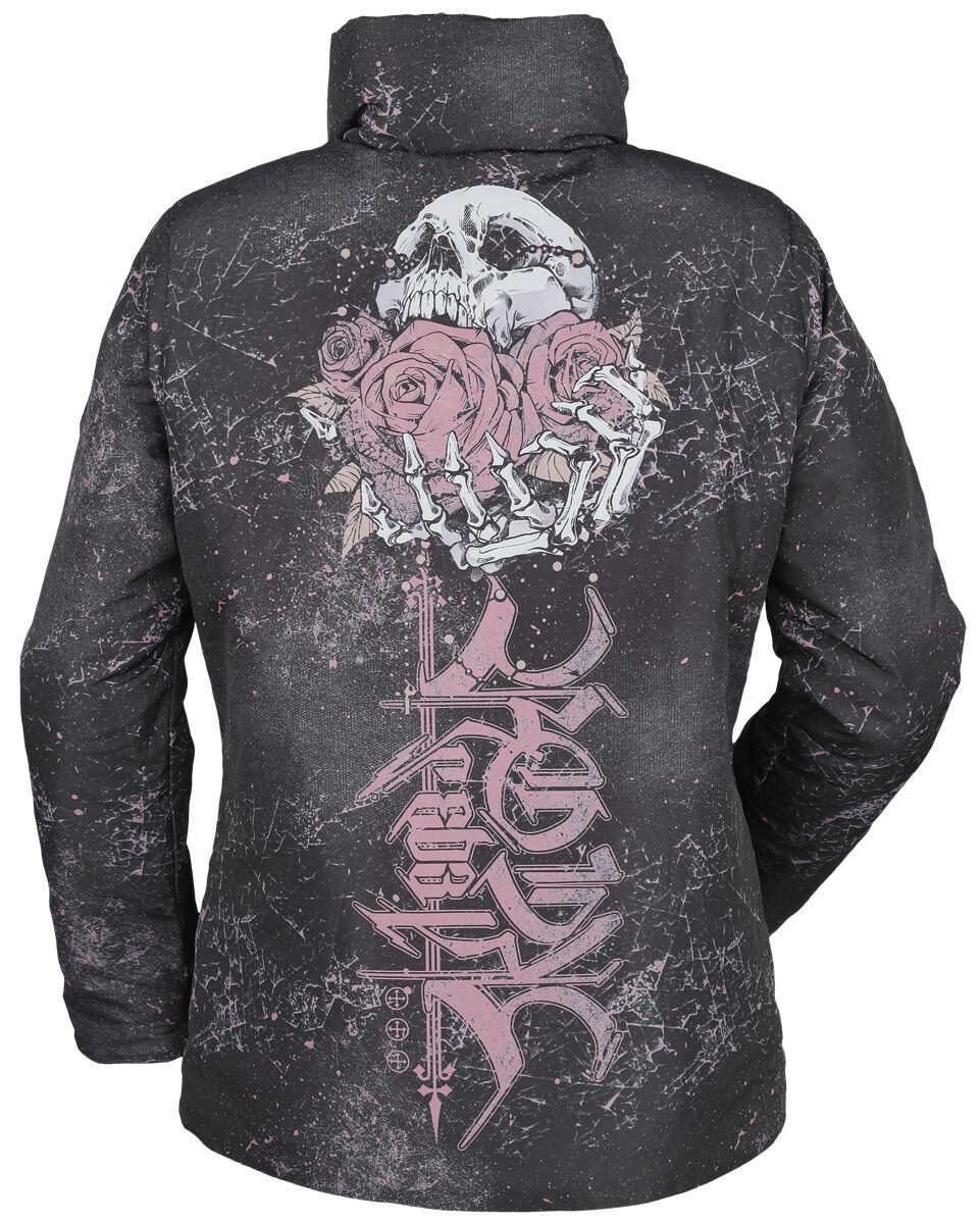 Veste Rock Rebel Avec Imprimé Crâne | Rock Rebel by EMP Veste d'hiver