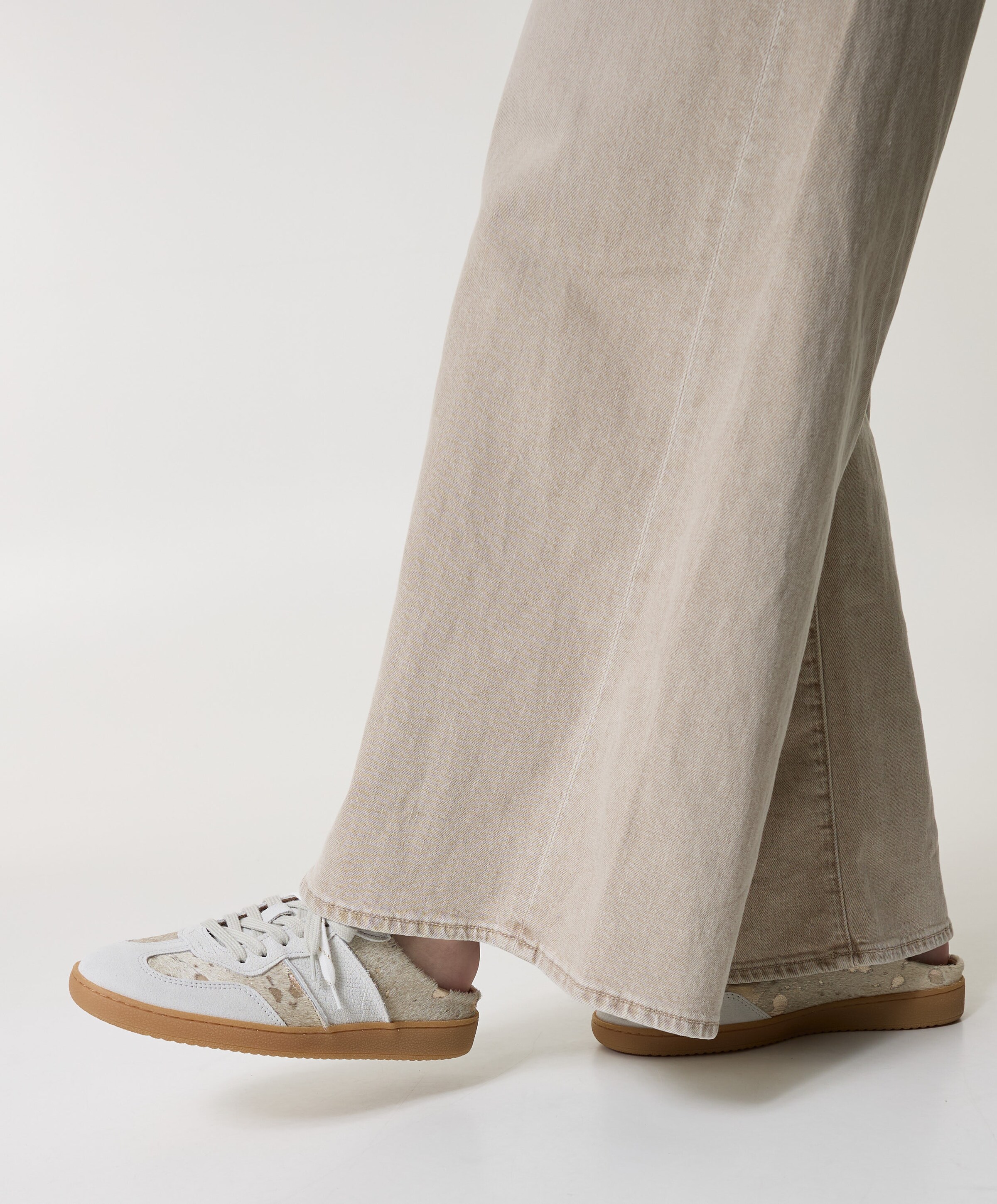 DWRS label Nome dames clogs ecru