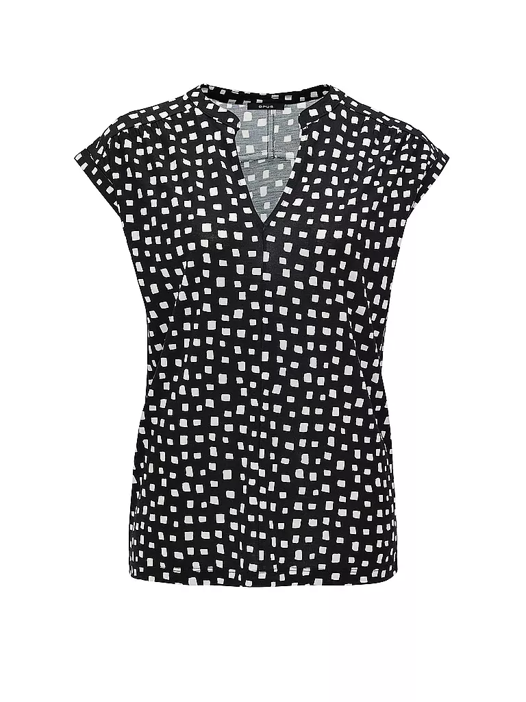 OPUS Blusenshirt SANDI schwarz