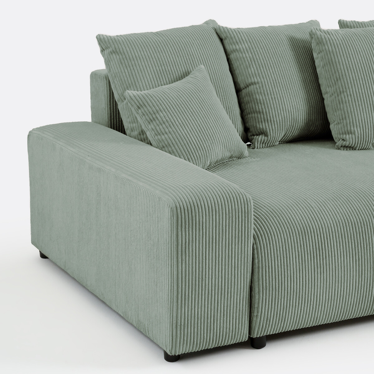 LA REDOUTE INTERIEURS<br>Sofá reversível de canto, LOMI