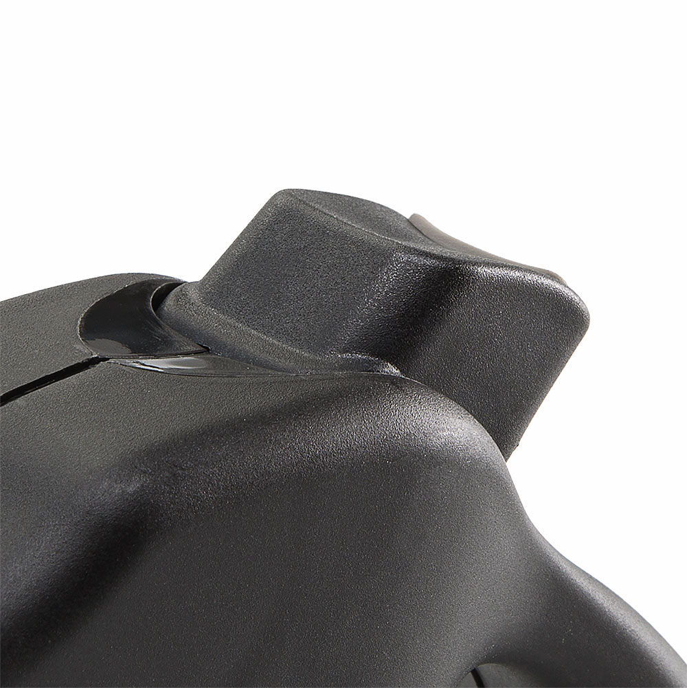 Laisse rétractable pour chiens amigo tape large, sangle rétractable, 5 mètres, max 50 kg, noir