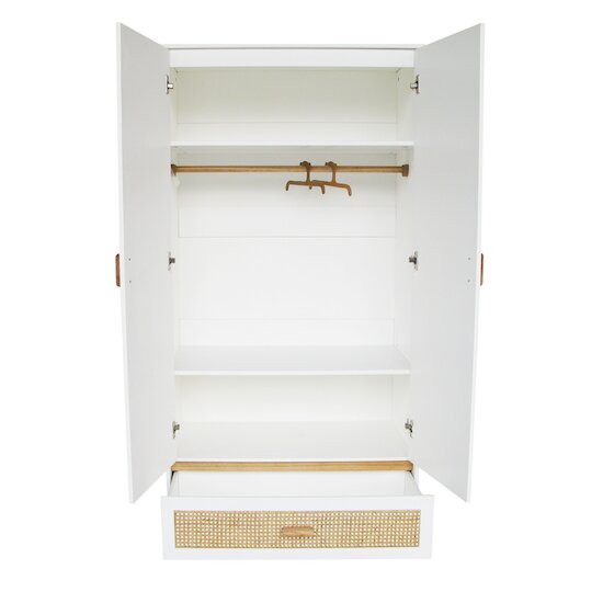Nami Armoire 2 portes   Neige        de               Théo