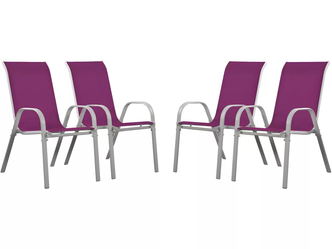 Fauteuil jardin Textilène 