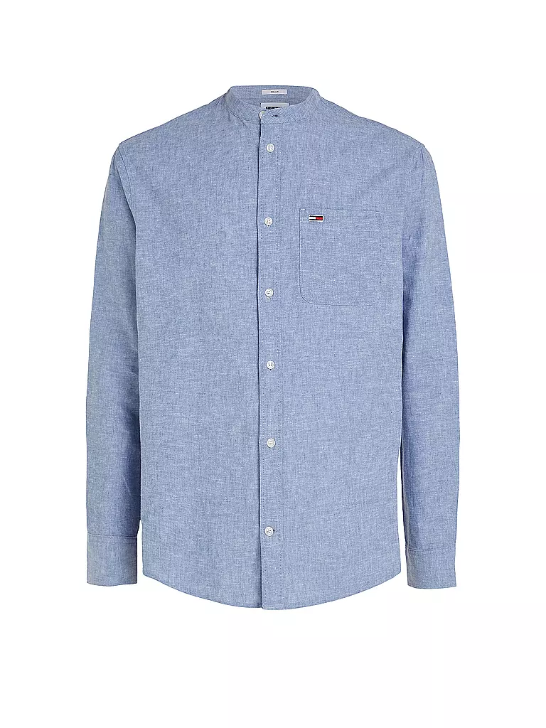 TOMMY JEANS Hemd Regular Fit  hellblau