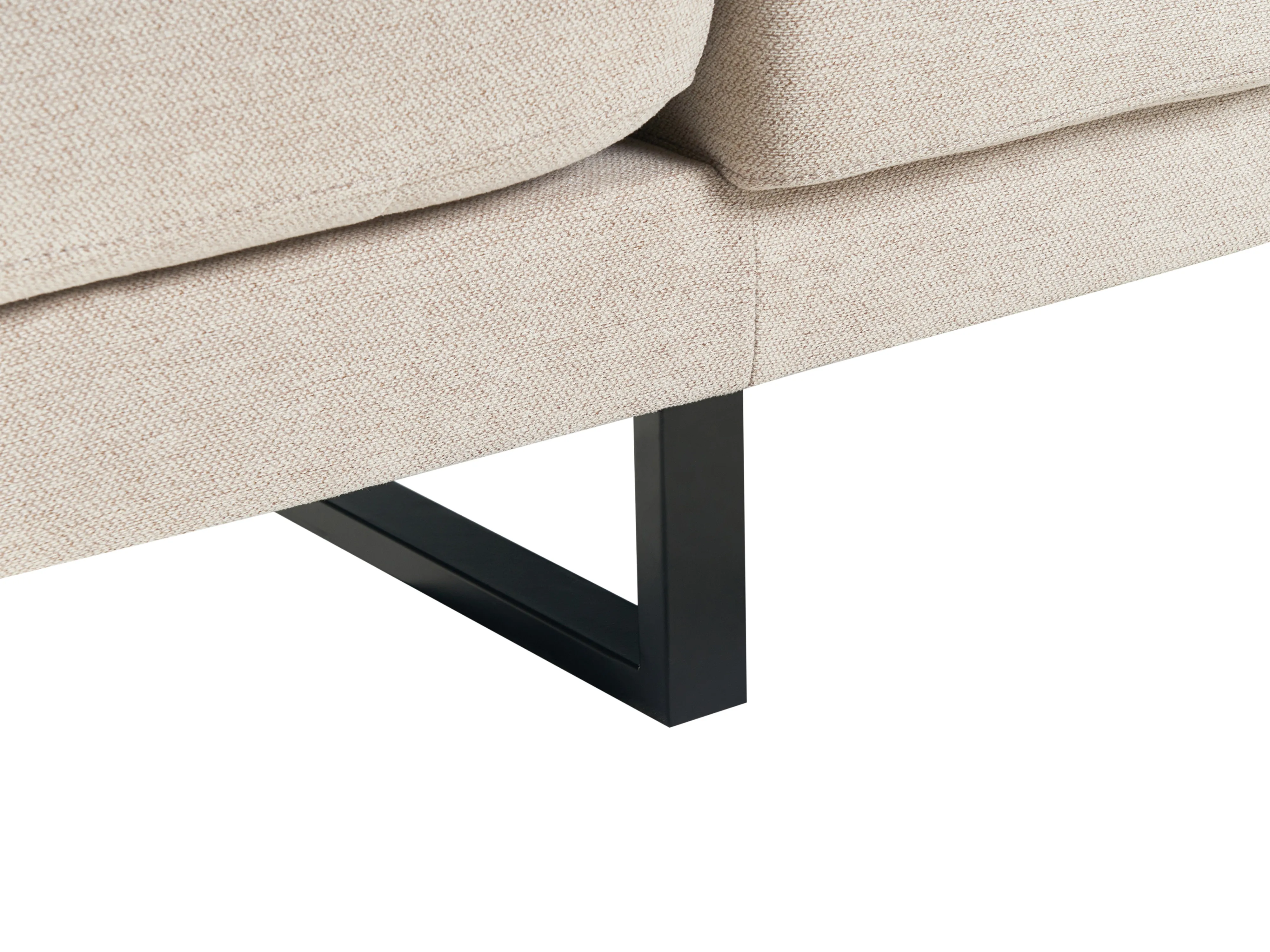 Bank 3-zits IKAST Stof Beige