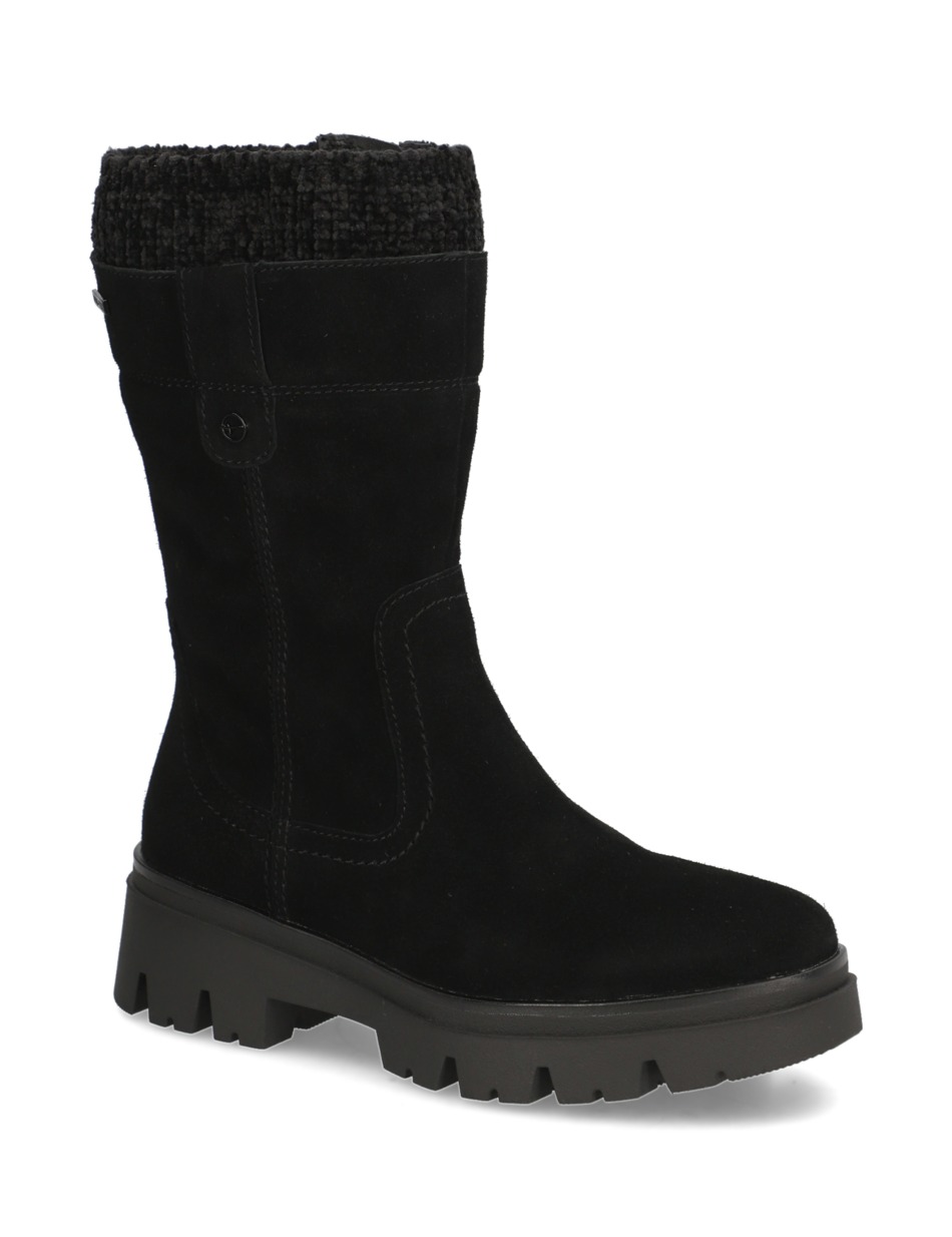 Lederkombination Chelsea Boot