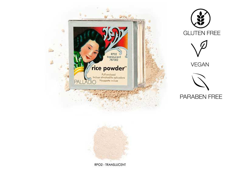 Palladio - Rice Powder - Translucent, 17g