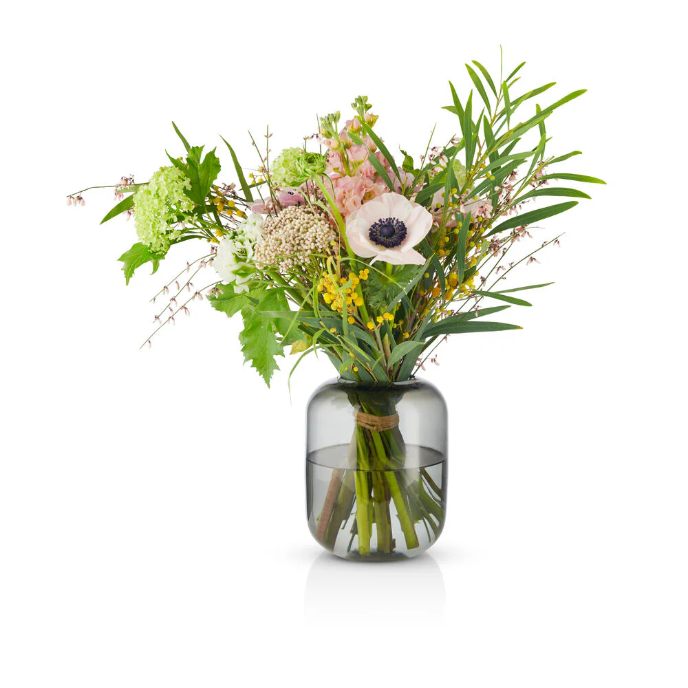 Eva Solo  Acorn vase, Stone - 16,5 cm.