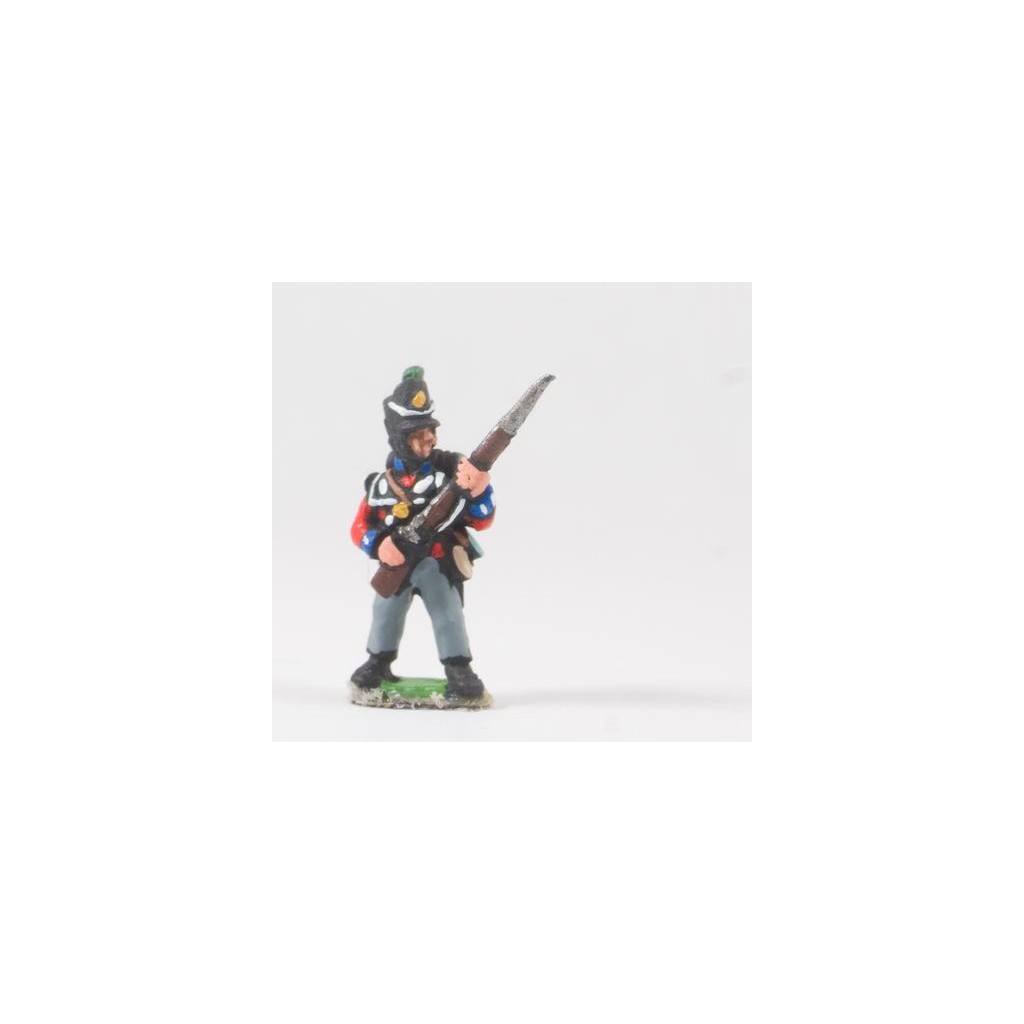 British 1814-15: Grenadier or Light Coy with Musket 45 degrees