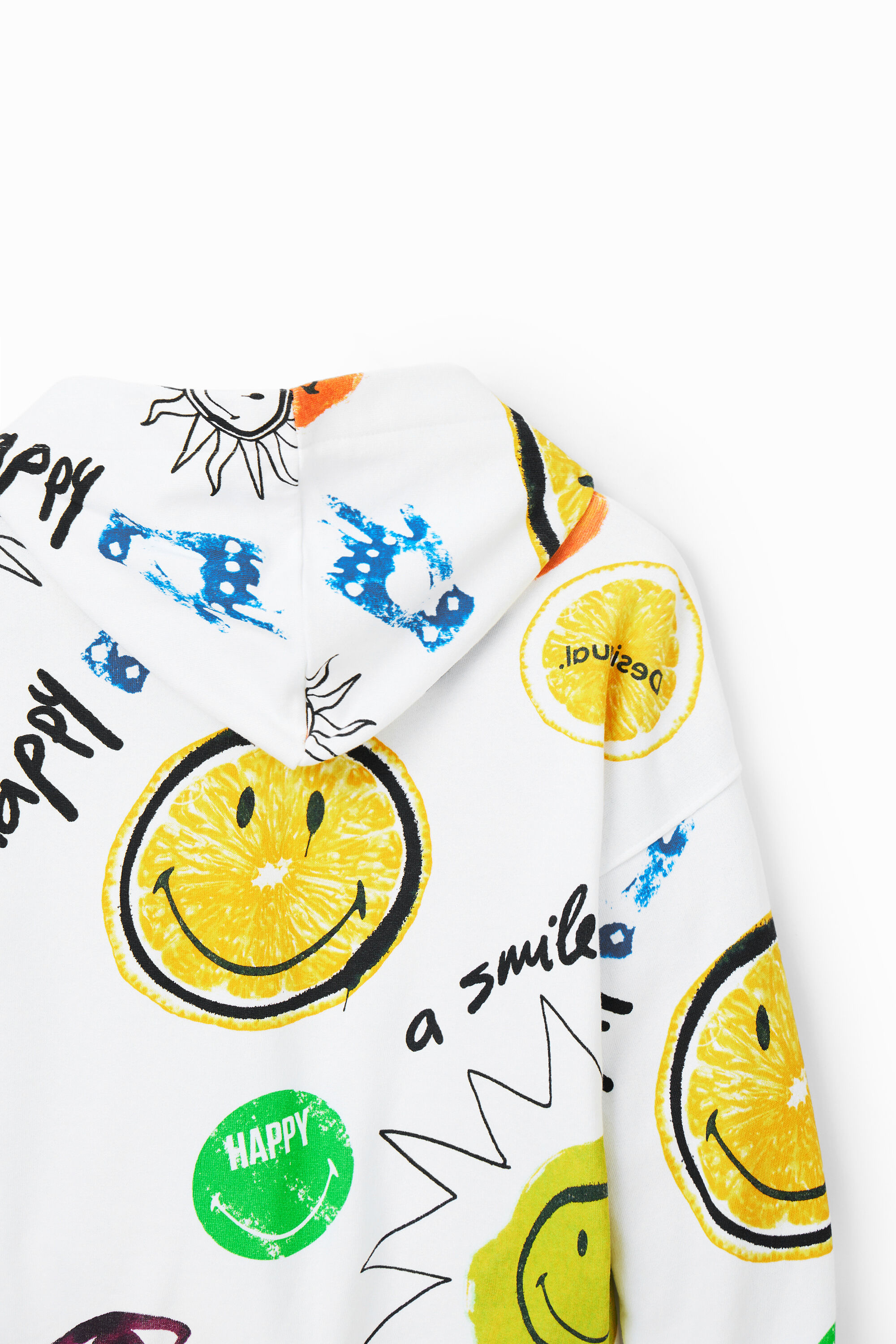 Sweat-shirt oversize Smiley