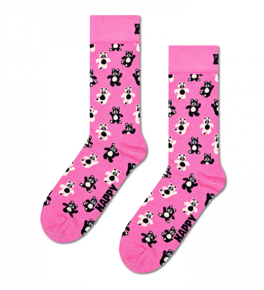 Happy Socks Teddy Bear Sock Socken in Mehrfarbig