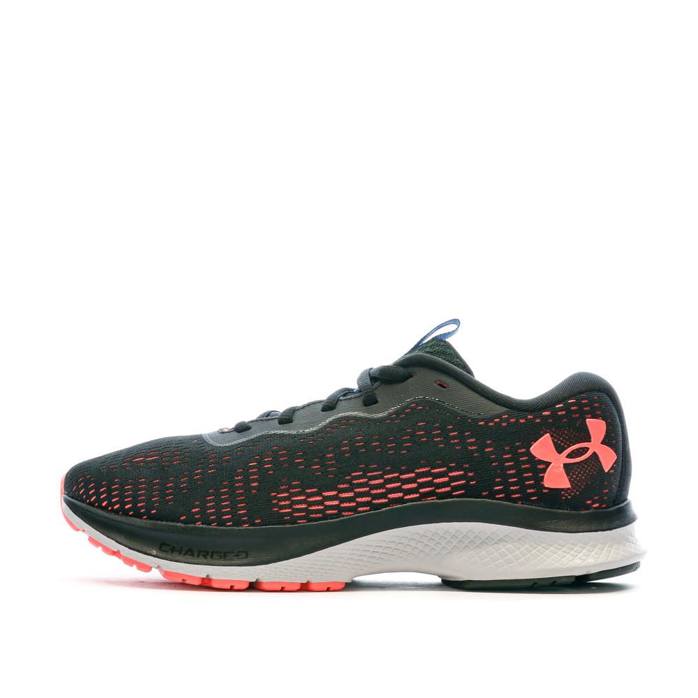 Under Armour Chaussures de running Noir/Rose Femme Under Armour Charged Bandit 7