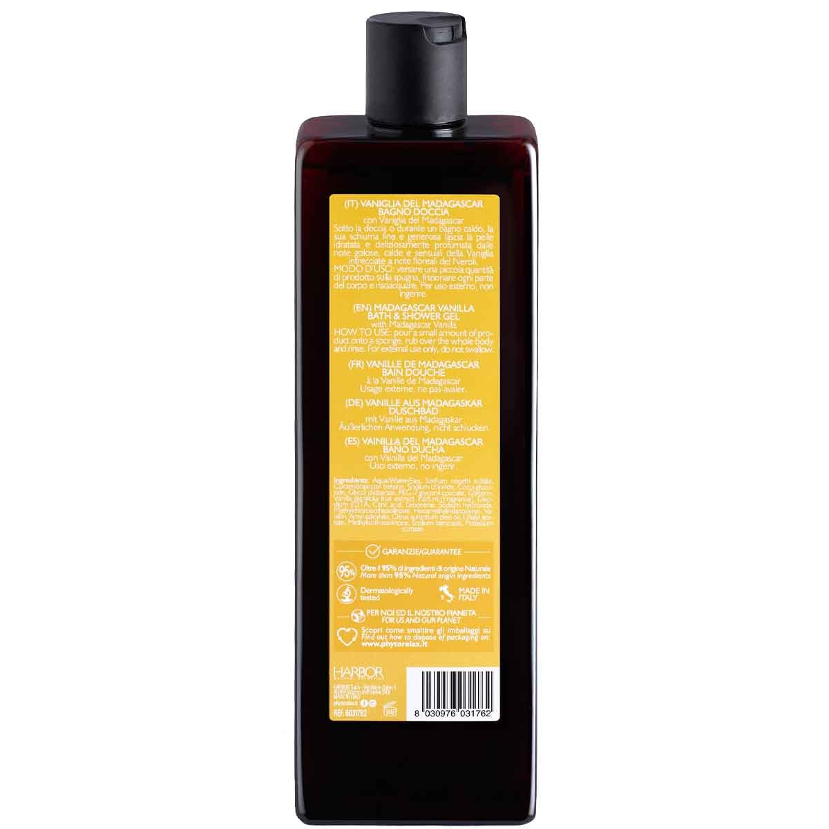 Gel douche - Vanille de Madagascar - Corps - 500 ml
