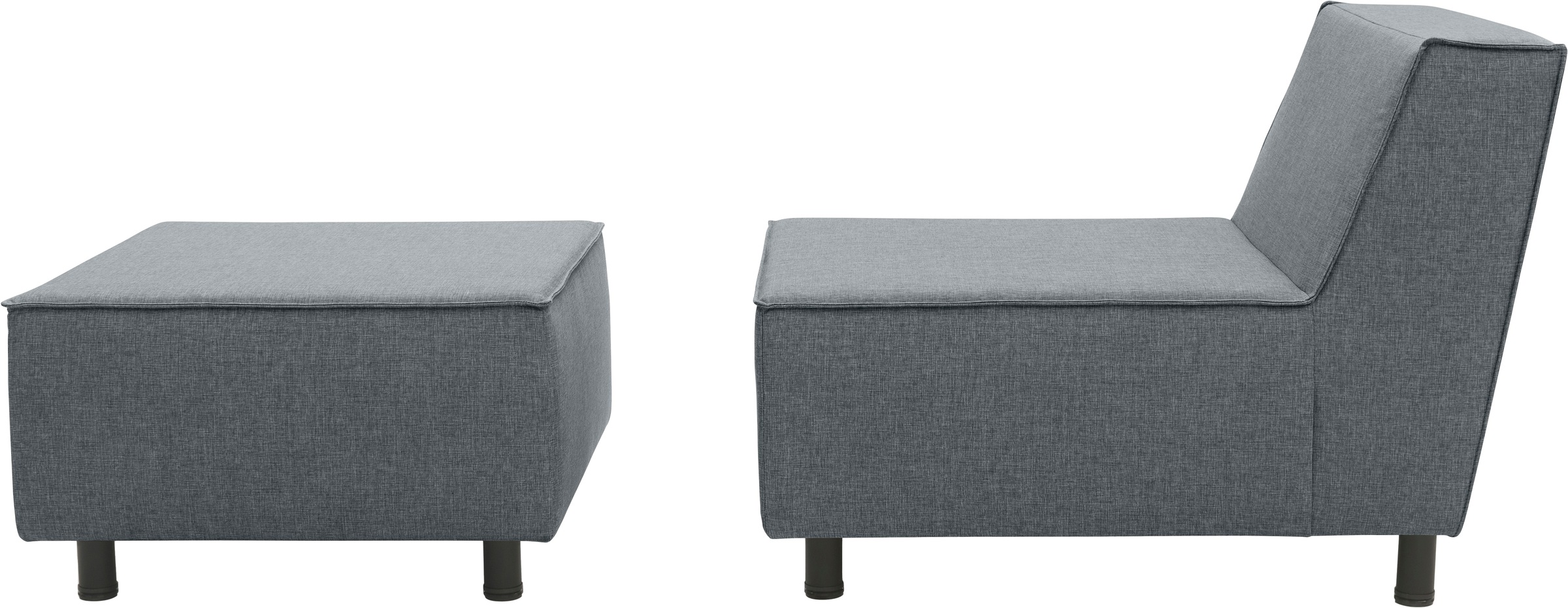 DOMO collection Sofaelement »Sonna, individuell zusammenstellbar« Einzelelemente für Terrasse, Garten und Balkon, speziell für Outdoor
