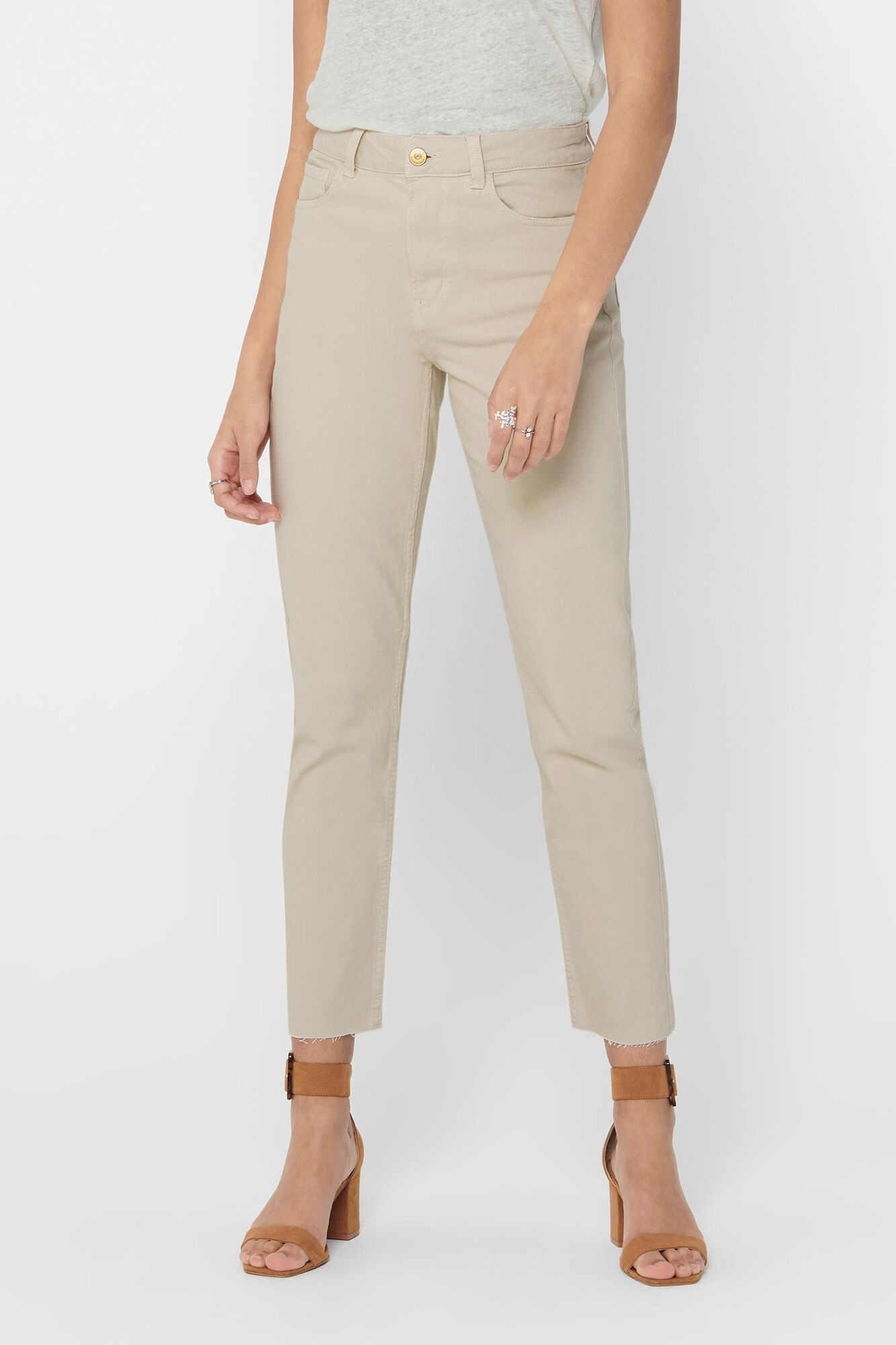 calça jeans reta
