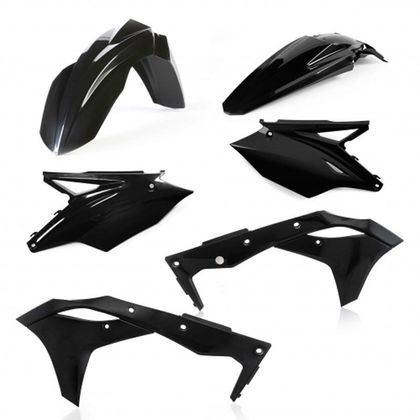 Kit plastiques Acerbis COULEUR NOIR