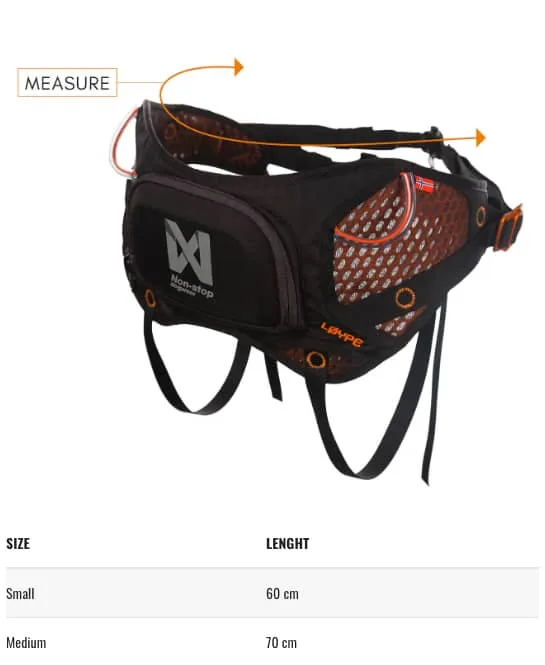 Non-stop Dogwear Løype Belt Orange