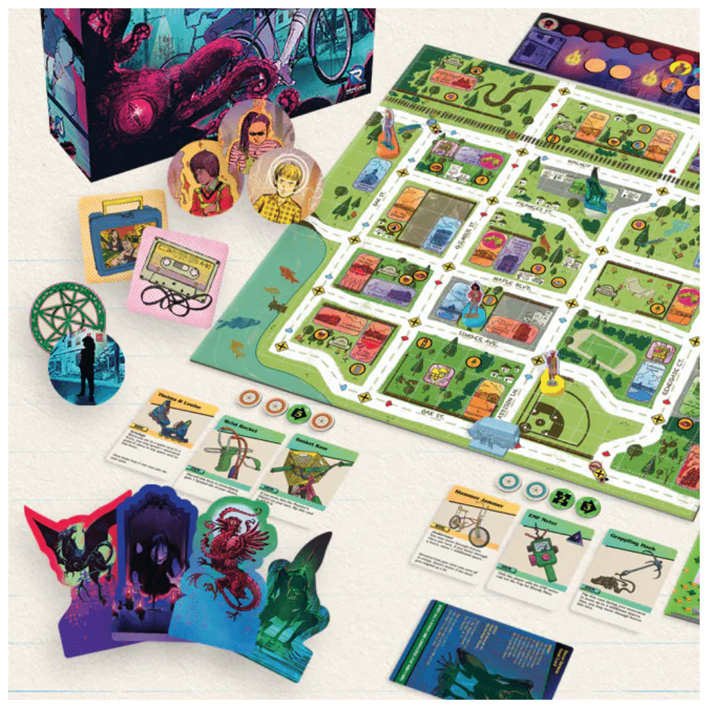 The Snallygaster Situation: Kids on Bikes BoardGame