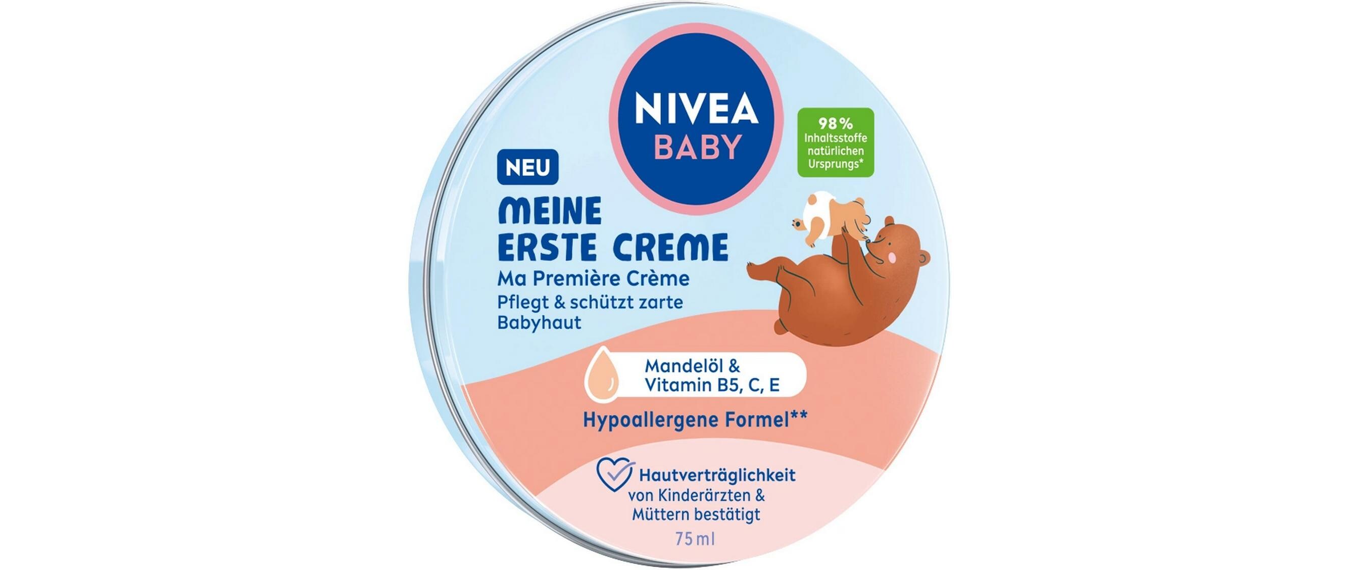 Meine Erste Creme 75 mlCreme für zarte Babyhaut