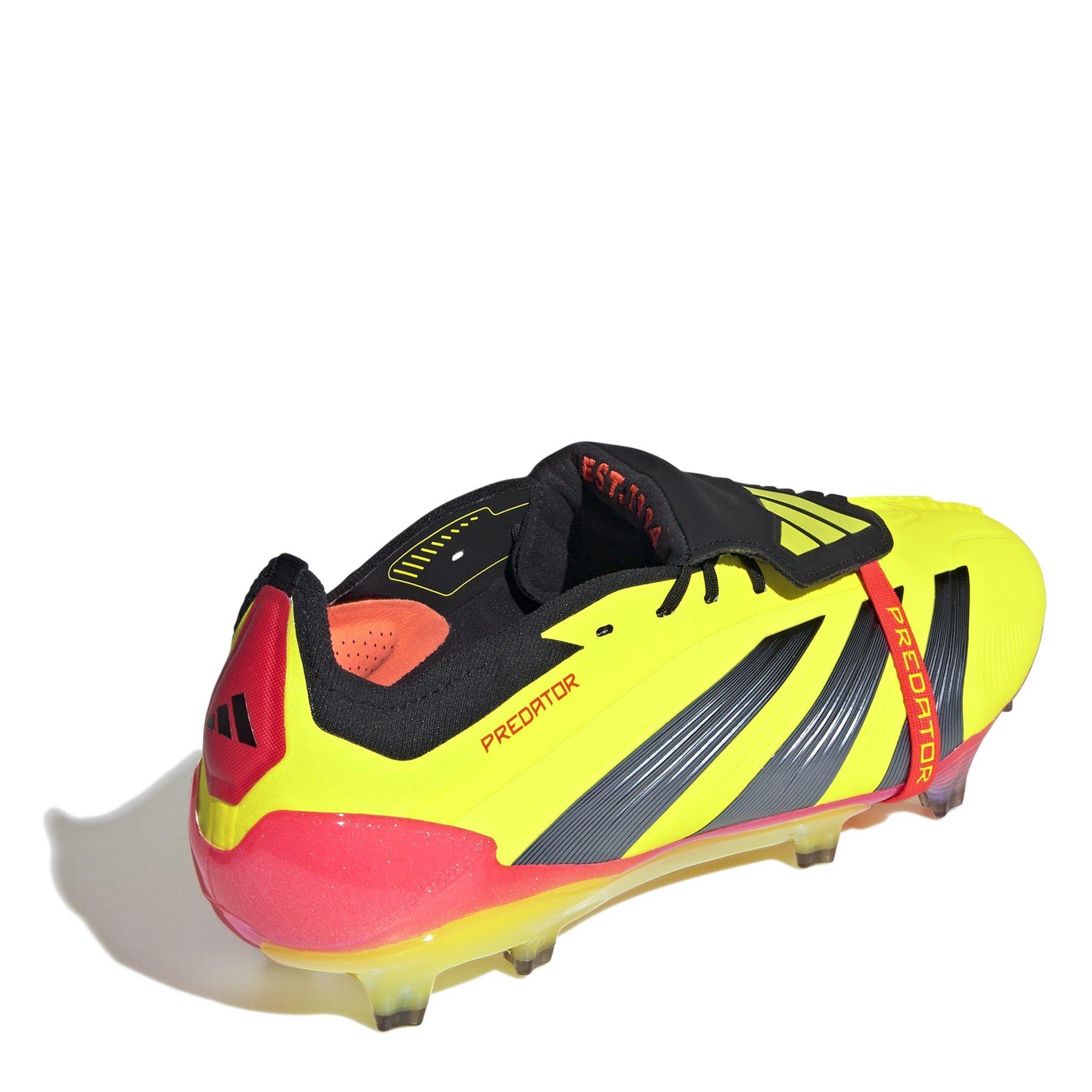 adidas Predator Fold over Elite Firm Ground Football Boots Adults