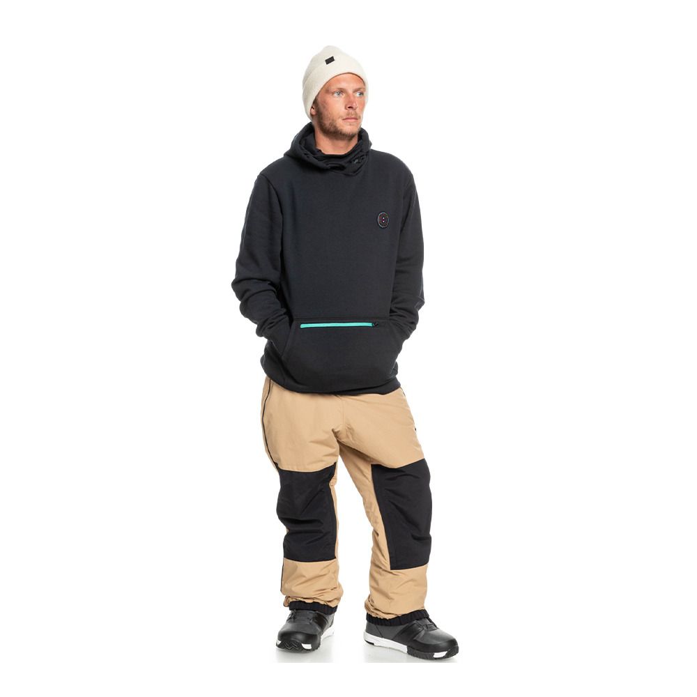 Quiksilver BIG LOGO TECH - Sweat Homme true black