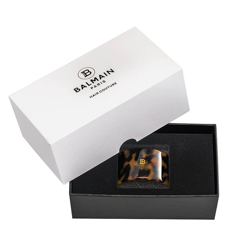 Balmain Cellulose Acetate Elastique Pour Cheveux Tortoise Shell