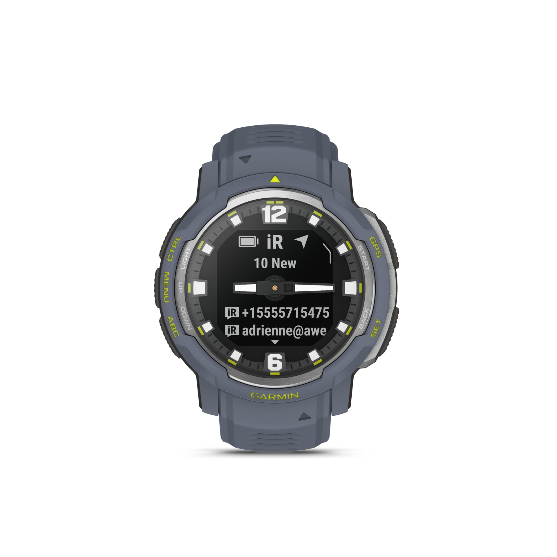Garmin Smartwatch »INSTINCT CROSSOVER« (2,3 cm / 0,9 ″)
