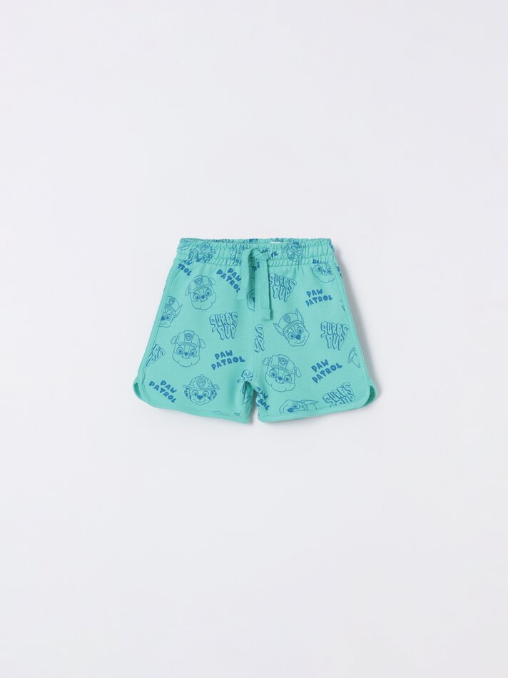 Conjunto de camiseta e shorts da Patrulha Canina - Nickelodeon - Verde