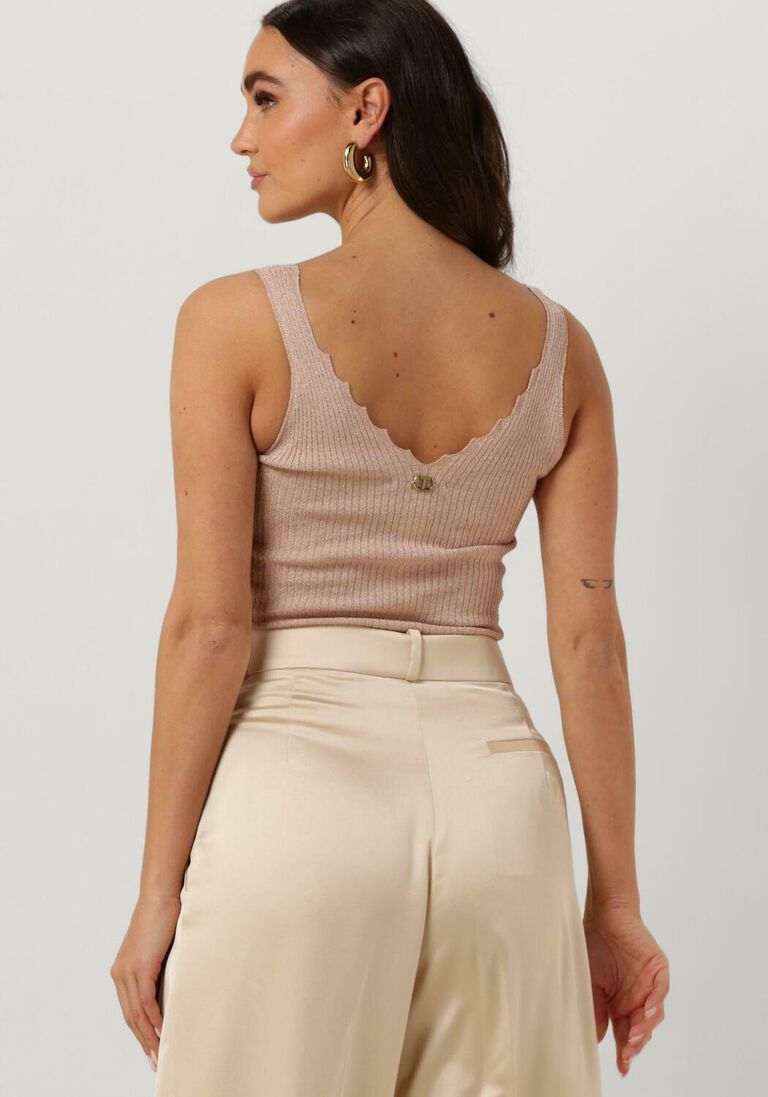 TWINSET MILANO lichtroze twinset milano top 241tp3400