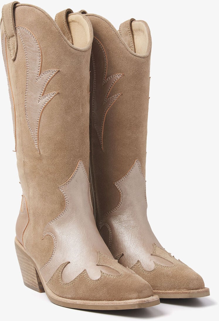 VIA VAI beige via vai cowboylaarzen eveline river