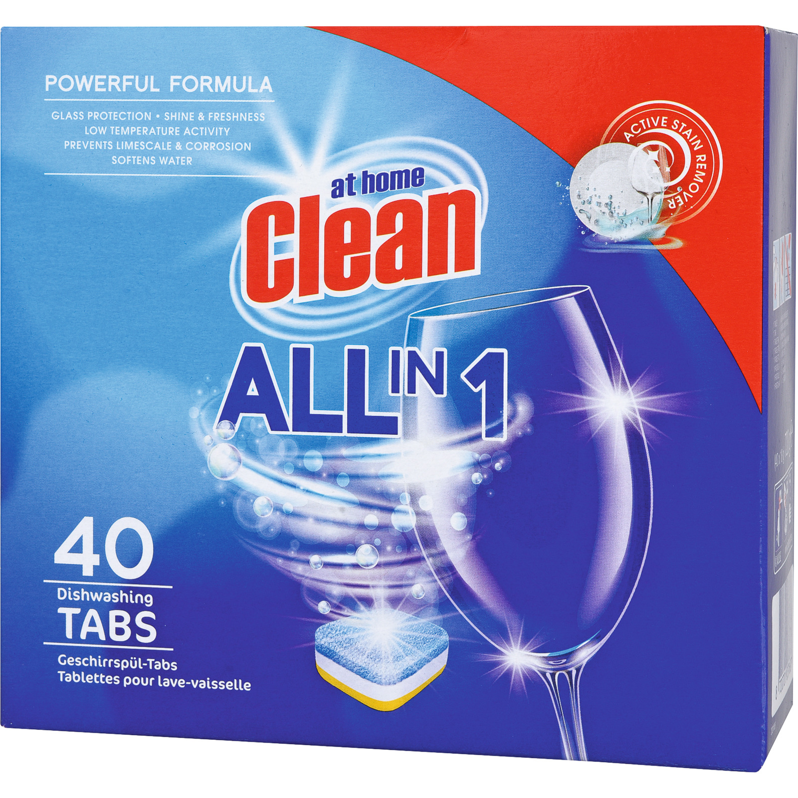 at home Clean All-in1 Tabs 40er