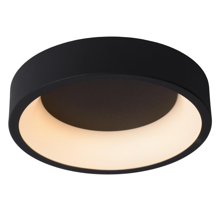 Lucide Talowe 30 plafondlamp Ø30 LED zwart